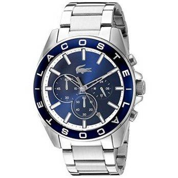 [macyskorea] Lacoste Mens 2010856 Westport Analog Display Japanese Quartz Silver Watc/9951830