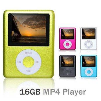 [macyskorea] Lecmal Economic Mp3 MP4 Player - 16G Micro SD Card included (Green) , 1.81 LC/9550330