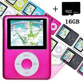 [macyskorea] Lecmal Economic Mp3 MP4 Player - 16G Micro SD Card included - Music Player Vi/9550082