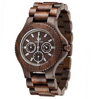 [macyskorea] MEKU Mens Wooden Watch Handmade Luxury Wrist Watch with 21 Jewels Christmas G/9529516