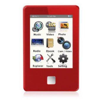 [macyskorea] MP4 Player, Ematic E8 Series 4GB Red MP4 Player [ EM804VIDR ]/466536