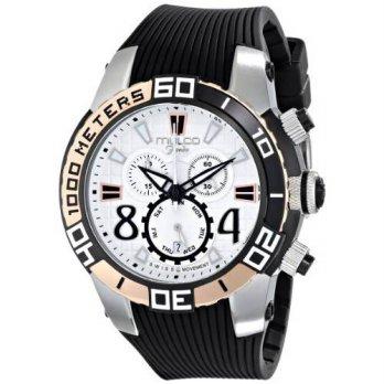 [macyskorea] MULCO Unisex MW1-74197-021 Analog Display Swiss Quartz Black Watch/9951679