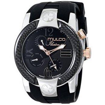 [macyskorea] MULCO Unisex MW5-1877-025 ILUSION CRESCENT Analog Display Swiss Quartz Black /9952999