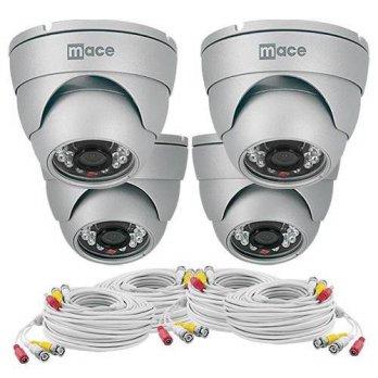 [macyskorea] Mace Security MVK-SQ4CAM-IRVD MaceView SQ IR Vandal Dome 4-Pack Kit with 4 IR/9130966