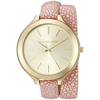 [macyskorea] Michael Kors Womens MK2476 Slim Runway Pink Watch/9528207