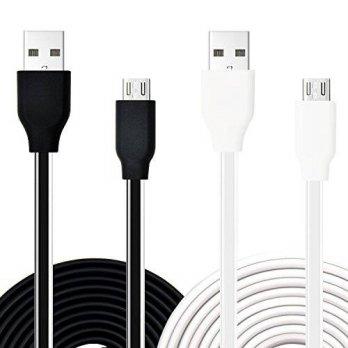 [macyskorea] Micro USB Cable, Pvendor 1M/3ft Premium TPE Material Flat Noodle Cord Micro U/9132361