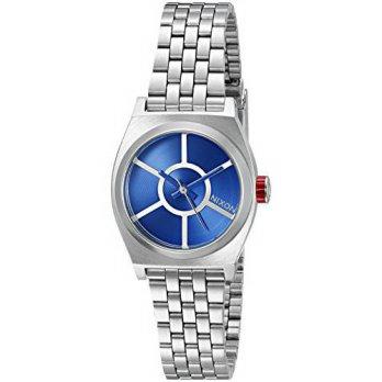 [macyskorea] NIXON Nixon Womens Small Time Teller SW, R2D2 Blue Quartz Stainless Steel Cas/9528732