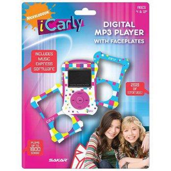 [macyskorea] Nickelodeon Icarly Digital Mp3 Player with Faceplates Sakar 2gb/8280870