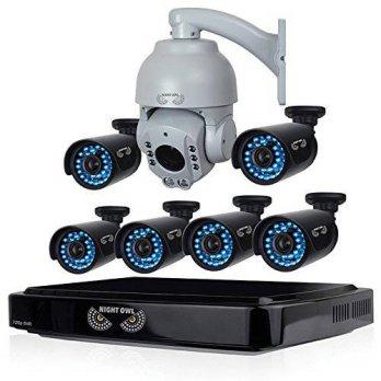 [macyskorea] Night Owl Security B-A720-81-6-1PTZ 8 Channel Analog HD DVR with 720p HD Outd/9111860