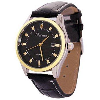 [macyskorea] PST Hot New Fashion Pu Leather Womens Mens Wrist Watch with Calende/9953888