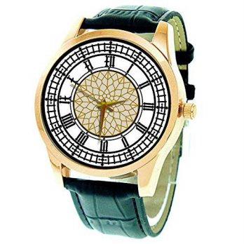 [macyskorea] Peanuts Stunning Big Ben, London Anglophiles 24k Gold Washed Large 44 mm/9952099