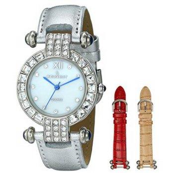 [macyskorea] Peugeot Womens 3140S Crystal Watch Set With Three Multi-Color Bands/9951705