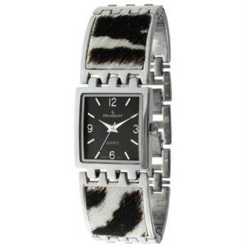 [macyskorea] Peugeot Womens Zebra Animal Print Adjustable Link Bracelet Watch/9951568