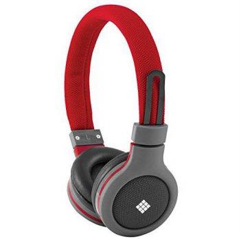 [macyskorea] Polaroid PHP120RD Canvas Headphones With Mic, Noise Isolation Red/9194129