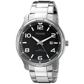 [macyskorea] Pulsar Mens PS9337 Dress Analog Display Japanese Quartz Silver Watch/9530136