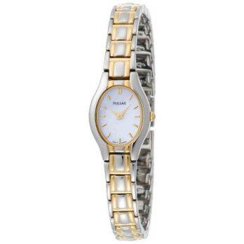 [macyskorea] Pulsar Womens PEGA64 Dress Two-Tone Stainless Steel Mother of Pearl Watc/9951602