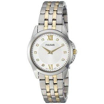 [macyskorea] Pulsar Womens PM2165 Dress Analog Display Japanese Quartz Two Tone Watch/9953809