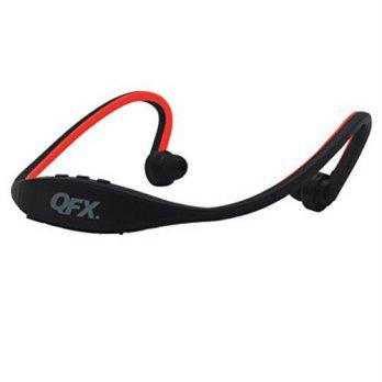 [macyskorea] QFX H-72BT Bluetooth Stereo Headphones with Microphone - RED/8510692