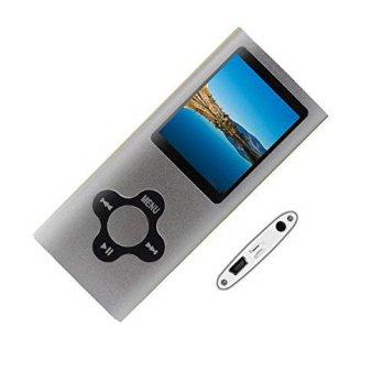 [macyskorea] RShop Rshop New 16GB Silver Ultra Slim MP4/MP3 Player Music 1.7 Lcd Screen Mp/4559671