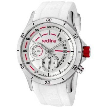 [macyskorea] Red line red line Mens 50021-02-WHT Tech Silver Dial White Silicone Watc/9953641