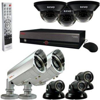 [macyskorea] Revo Professional Surveillance Security System with 16-Channel 4TB DVR, 6 Qui/9127743