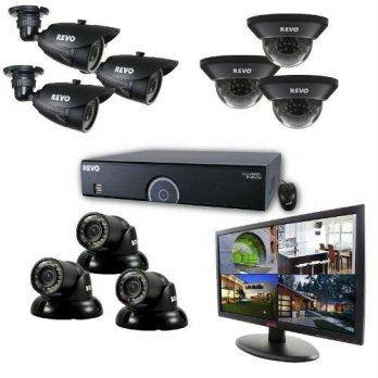 [macyskorea] Revo R165D3GT3GB3GM21-3T 16 Channel 3TB 960H DVR Surveillance System with 9 7/9123361