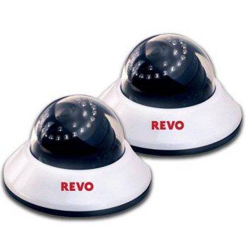 [macyskorea] Revo RCDS30-2ABNDL2 660 TVL Indoor Dome Camera with 80-Feet Night Vision (Whi/9511593