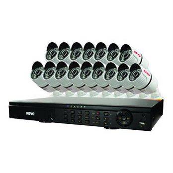 [macyskorea] Revo RT161B16G-2T T-HD 16-CH 2TB DVR Surveillance System with 16 T-HD 1080p B/9112358