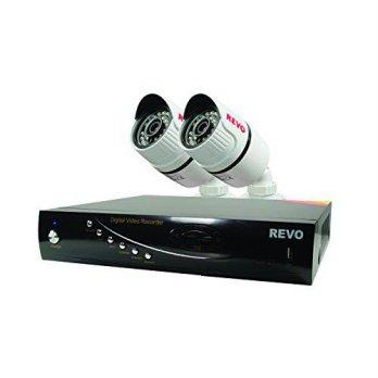 [macyskorea] Revo RT41B2G-5G T-HD 4-CH 5G DVR Surveillance System with 2 T-HD 1080p Bullet/9513437