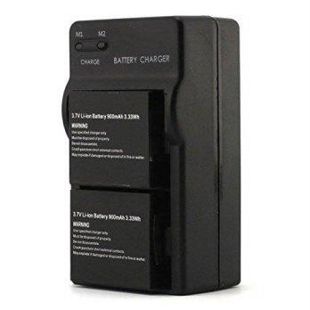 [macyskorea] RioRand 900mAh Rechargeable Battery (2-Pack) and Rapid Dual Charger for RS400/9161678