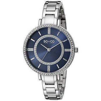 [macyskorea] SOs 5066.2 SoHo Quartz Crystal Accent Blue Dial Stainl/9954024