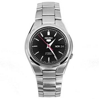 [macyskorea] Seiko Mens SNK607 Automatic Black Dial Stainless Steel Watch/9951426