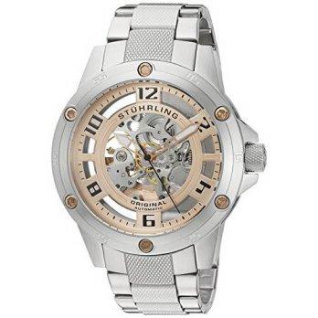 [macyskorea] Stuhrling Original Mens 795.03 Leisure Zolara Engine Elite Automatic Ske/9951736