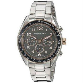 [macyskorea] Stuhrling Original Mens 814.03 Octane Analog Display Swiss Quartz Silver/9951485