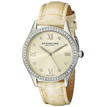 [macyskorea] Stuhrling Original Womens 431.03 Vogue Swiss Quartz Crystals Champagne W/9952779