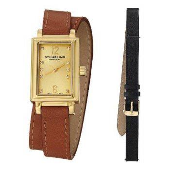 [macyskorea] Stuhrling Original Womens Swiss Quartz Fashion Wrap Around Watch With In/9952819