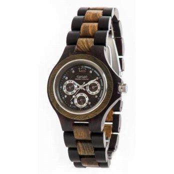 [macyskorea] Tense Wood Watches Tense All Wood 3 Multi Eye Hypoallergenic Mens Watch Dark//9952070