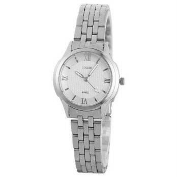 [macyskorea] Time100 TIME100 Fashion Roman Numerals Stainless Steel White Dial Couple Watc/9529909