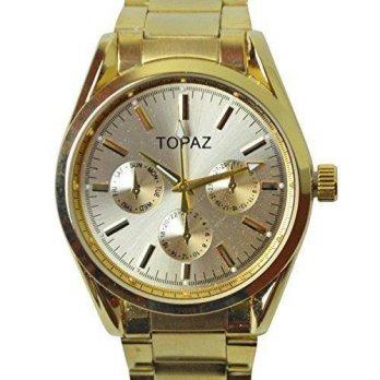 [macyskorea] Topaz 5006B Gold Dial Mens Gold tone Luxury watch with Gorgeous design./9951883