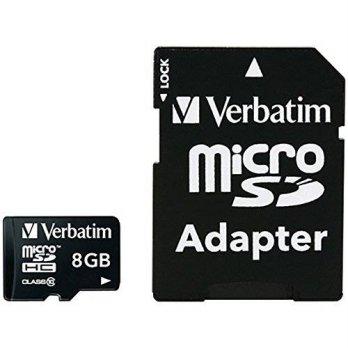 [macyskorea] Verbatim 8GB MCROSDHC/CLS10 ADPTR/9130167