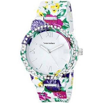 [macyskorea] Vernier Womens VNR11168D Vernier Rhinestone-Accented Watch/9528536