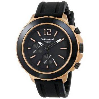 [macyskorea] Vestal Unisex YATCS04 Yacht Rose Gold Black Watch/9952865