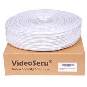 [macyskorea] VideoSecu RG59 /U Siamese CCTV Combo Coaxial Cable 300ft ,20AWG 18/2 18AWG Vi/9108665