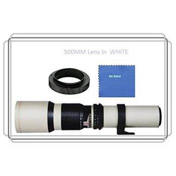 [macyskorea] Vivitar 500mm f/8.0 Manuel Focus Telephoto Lens (White) For Pentax K-S1, K-S2/9160448