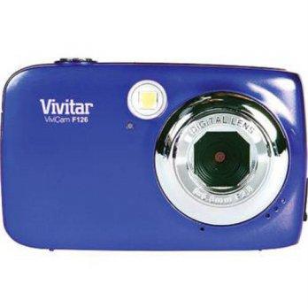 [macyskorea] Vivitar Blue ViviCam F126 Digital Camera with 14 Megapixels/3814852