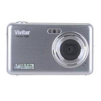 [macyskorea] Vivitar ViviCam T027 12.1 Megapixel Compact Camera - Silver/1044744