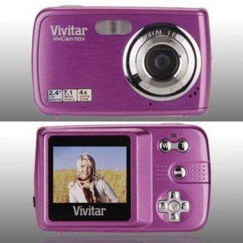 [macyskorea] Vivitar ViviCam V7024 7.1 MP Digital Camera with 2.4-Inch LCD V7024-GRAPE/9504343