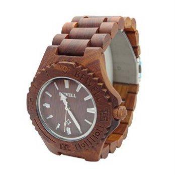 [macyskorea] Wo Fat Chin Handmade Wooden Watch Made with Natural Sandalwood in Red - HGW-0/9951655