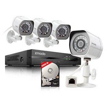 [macyskorea] Zmodo 4-Camera Security System with 500GB Network Video Recorder and 720p Res/9511915