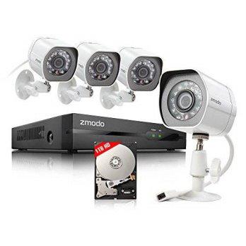 [macyskorea] Zmodo 4CH 720P Simplified PoE NVR System with 1TB HDD/9512440